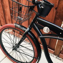 Huffy 26” Nel Lusso Men's Cruiser Bike, Matte Black