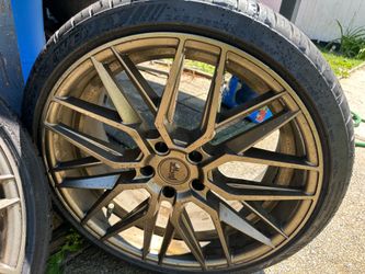Niche rims with new tires
