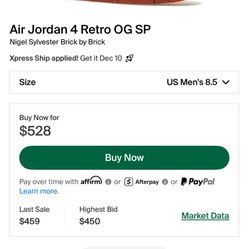 Jordan 4 Brick By Brick