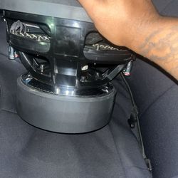 Skar Subwoofer 3k Watt Max Custom Box & Amp