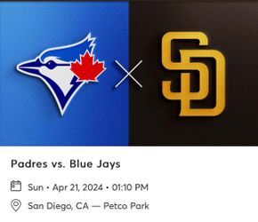 Padres BlueJays April 21st!!!!