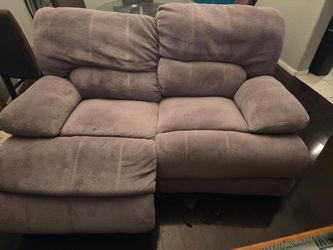 Comfy recliner loveseat
