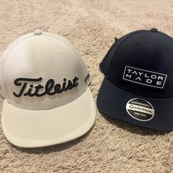 Titleist And Taylormade Hats