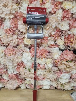 ROBERTS
7.5 in. W x 1.5 in. D Power-Lok Extendible Sheet Vinyl VCT and Linoleum Flooring Roller with Adjustable Handle