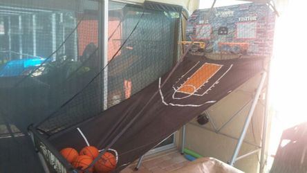 Basketball electronic game