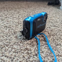 Fujifilm FinePix XP Waterproof Camera And Case