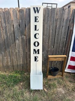 Welcome Planter