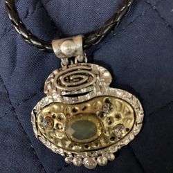 Bolo  Necklace  (Silver  Style) 