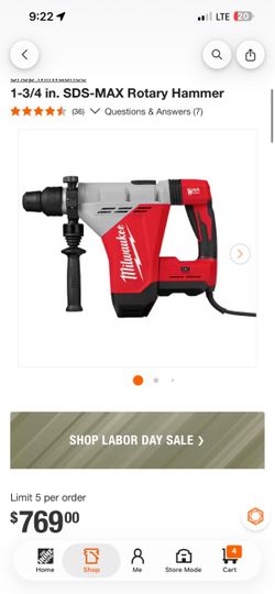 1-3/4 in. SDS-MAX Rotary Hammer