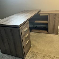 Gray Large Work desk
