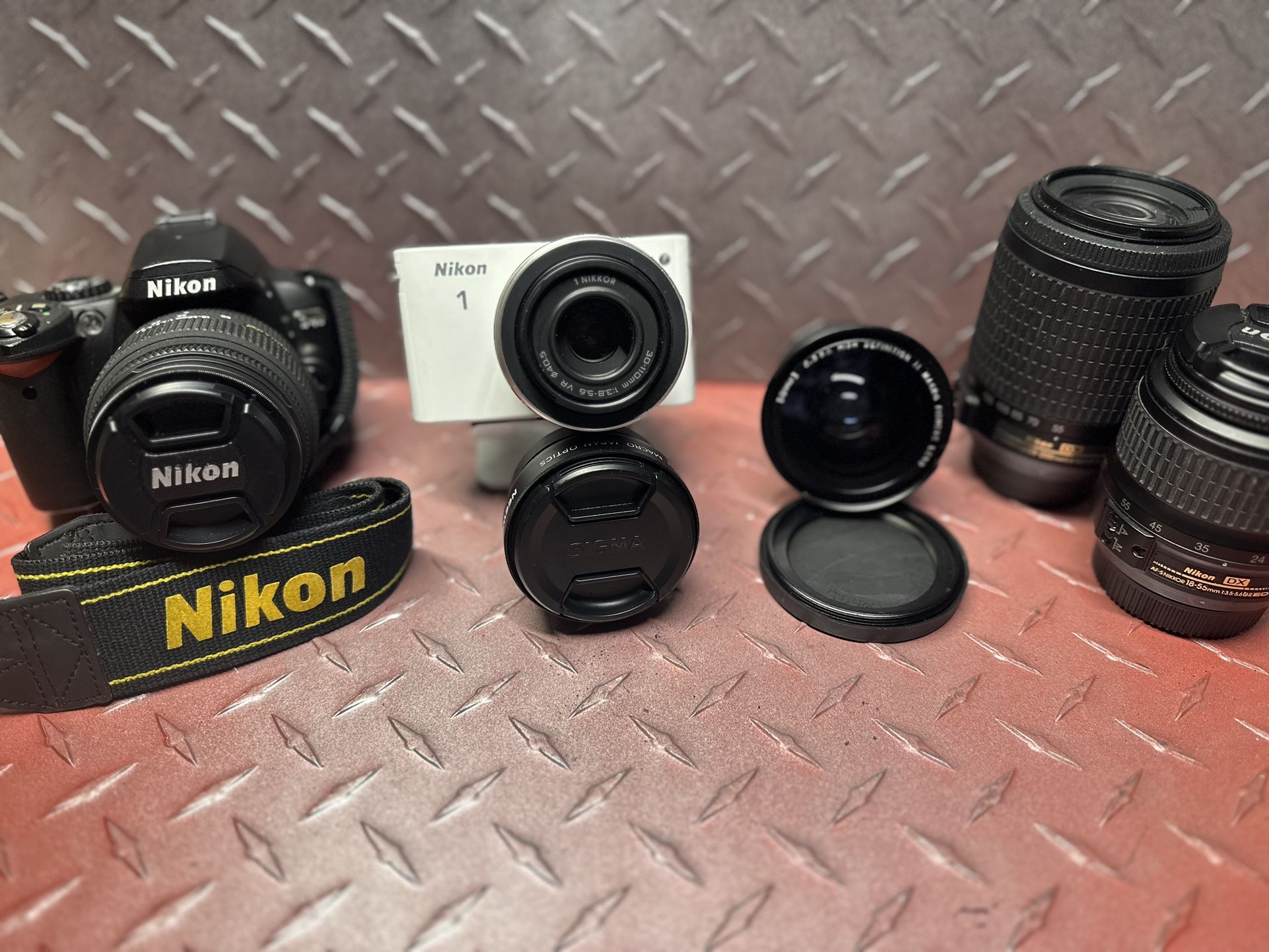 Nikon Camera(s) With Lenses