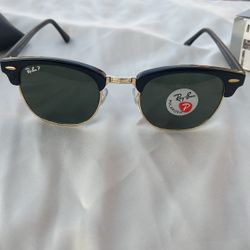 Polarized Lenses Clubmaster 3016 Unisex Sunglasses 