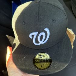 New Era 59FIFTY (Size 7 1/4) – Washington “W” Hat 