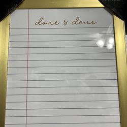 Dry erase Board