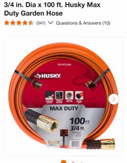 3/4 in. Dia x 100 ft. Husky Max Duty Garden Hose