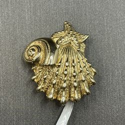 14k Nautical Sea Life Pendant 