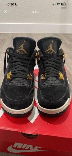 Air Jordan 4 Royalty Gold Size 9.5