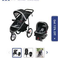 New Graco Jogging Travel System 