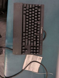 Corsair K65 Lux Cherry Mx Red Mechanical Keyboard