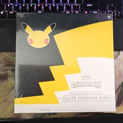 Pokemon Center Exclusive Celebration Elite Trainer Box