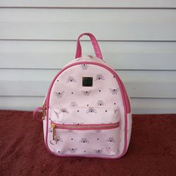 Claire's LOVE ANGEL WINGS SMALL BACKPACK - PINK