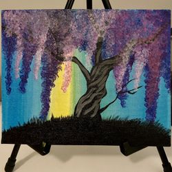 Acrylic Tree Painting