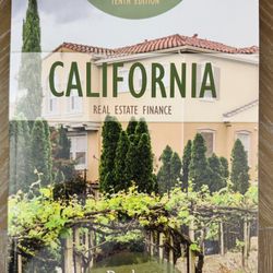 California Real Estate Finance 
