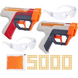 Nerf Pro Gel Fire Dual Wield 2 Pack with 5000 rounds