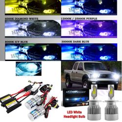 Hid lights kit - led headlight bulbs - Prius - any housing - toyota mazda cx5 miata 2015 Lights  honda accord civic crv cbr h13 h11 9006 h4 h7 9007 h1