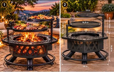 Brand new fire pit