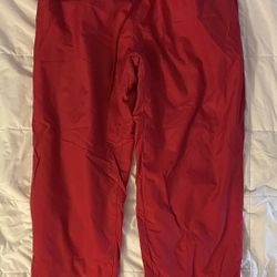 Vintage Pro Spirit Track Pants Adult XLarge Red Joggers Y2K Streetwear Retro