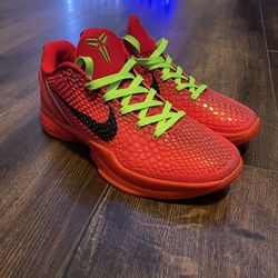 Kobe 6 Reverse Grinch Basketball Shoes