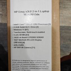 Hp Envy 16 2in1 Laptop