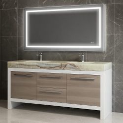 Bathroom vanity custom made