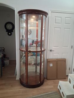 Lighted Curio Cabinet