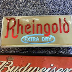 Vintage Rheingold Beer Light
