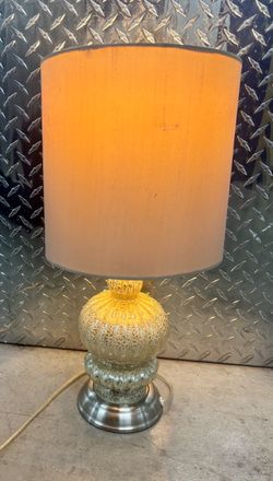 Mercury Glass Table Lamp