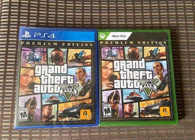 GTA 5 PREMIUM EDITION FOR PS4 AND XBOX ONE