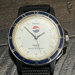 Vintage Pepsi Wristwatch “Nothing Else Is A Pepsi”