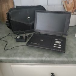 Portable DVD Player With Case