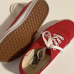 Red Classic Vans 