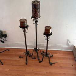 Large Candle Holders