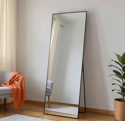 Decorative floor mirror