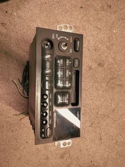 Chevy S10 radio cassette