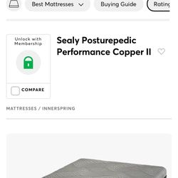 Sealy King Mattress With Box Spring 