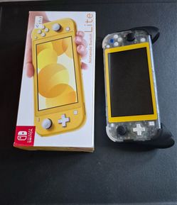 Nintendo Switch Lite w game TMR Joysticks