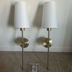 Depuley Battery Operated Wall Sconce: 27" Set of 2 Wireless Wall Lights