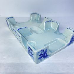 Nice poker card Delft Blue Schoonhoven holder for KNSM playing cards. 