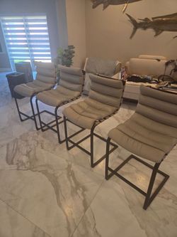 Restoration Hardware Chairs like New