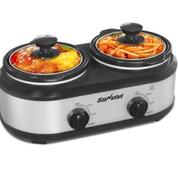 Sunvive Double Slow Cooker